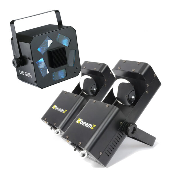 2 SCAN LED + 1 LED GUN