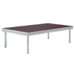 PRATICABLE 2*1M AVEC PIEDS DE 0,40 à 1m20