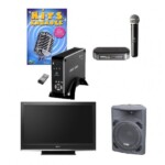 PACK KARAOKÉ + ÉCRAN LCD 107 CM