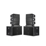 SYSTEME RCF 4 ENCEINTES /2subs 7800W